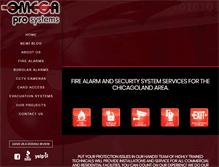 Tablet Screenshot of omegaprosystems.com